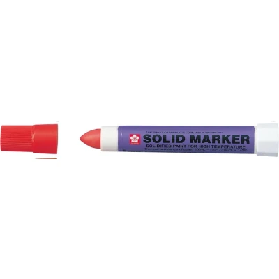 Afbeelding van Sakura Merkstift Solid Marker Rood, Brede Punt Paintmarker