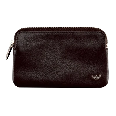 Afbeelding van Golden Head Sleutelgeval Capri Zipped Key Case Darkbrown Donkerbruin