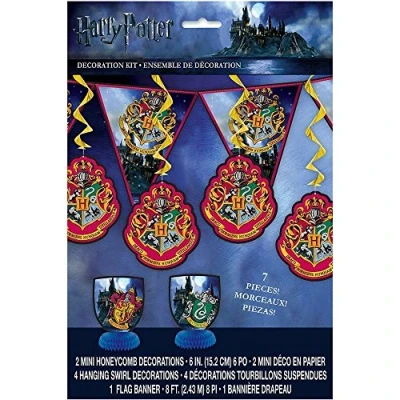 Afbeelding van Harry Potter versiering pakket 7 delig