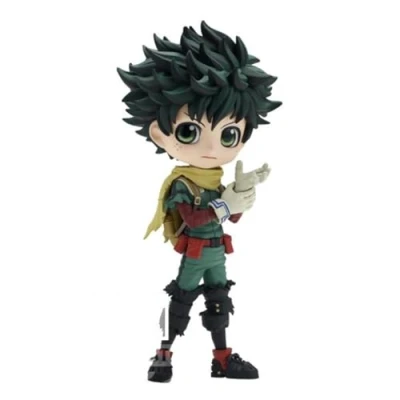 Afbeelding van Banpresto Figuur Q Posket Izuku Midoriya II My Hero Academia, 14 cm, meerkleurig, cm