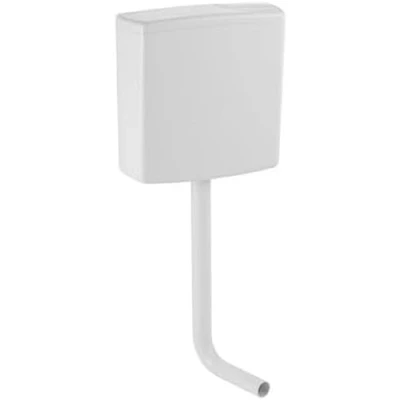 Afbeelding van Geberit AP spoelbak AP140 wit alpine halfhoog hangend met 2 hoeveelheden spoeling 140305111