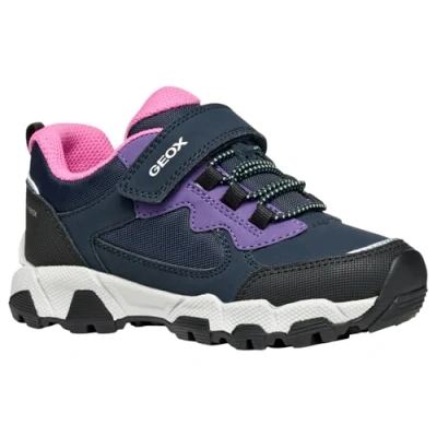 Afbeelding van Geox Babyschoenen voor kinderen, Maat: 39, Navy/violet Kunststof/ textiel