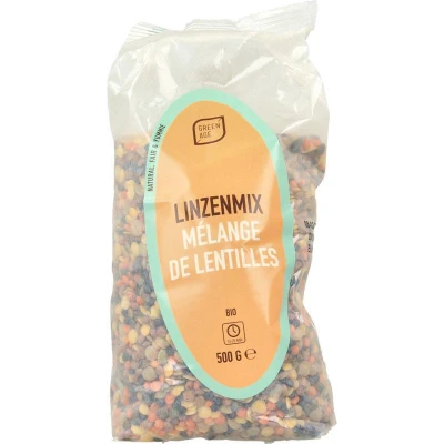Afbeelding van GreenAge Linzenmix 500 gram