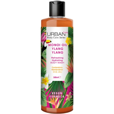 Afbeelding van Urban Care Monoi &amp; Ylang Refreshing Body Wash 500 ml