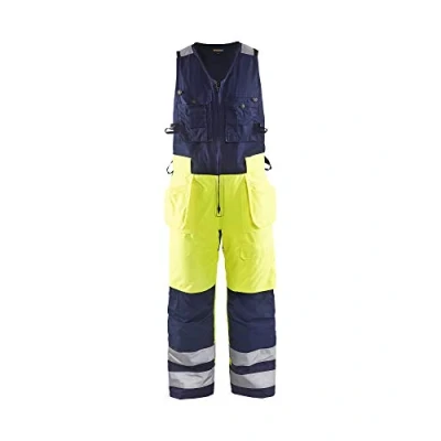 Afbeelding van Blaklader Amerikaanse Overall Hi vis Bla Klader 8504 GEEL/MARINEBLAUW C62