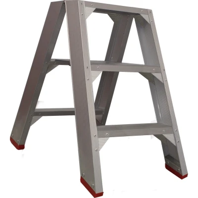 Afbeelding van Little Jumbo 4741000203 SuperPRO Dubbele Trap Aluminium 2 X 3 Treden Max. Werkhoogte 2.70 M.
