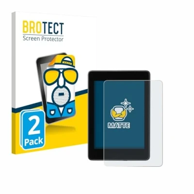 Afbeelding van BROTECT (2 Stuks) Antireflecterende Beschermfolie voor Amazon Kindle Paperwhite 2018 (10. Gen.) Anti Glare Screen Protector, Mat, Ontspiegelend
