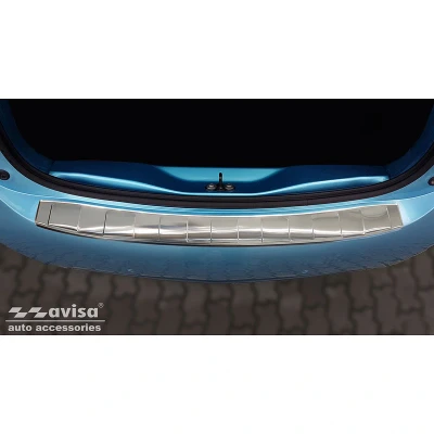 Afbeelding van Avisa RVS Achterbumperprotector passend voor Renault Zoe II 2019 &#039;Ribs&#039;