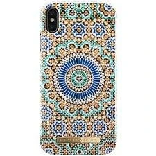 Afbeelding van iDeal of Sweden iPhone XS Max Fashion Back Case Moroccan Zellige