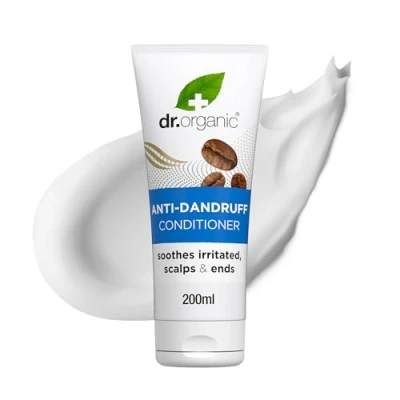 Afbeelding van 1+1 gratis Dr. Organic Coffee Conditioner Anti Roos 200ml