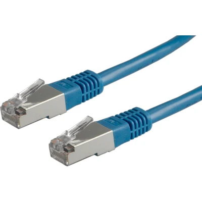 Afbeelding van VALUE Patchkabel Cat.6 (Class E) S/FTP (PiMF), blauw, 1,5 m