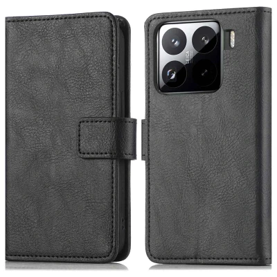 Afbeelding van Xiaomi 15 Hoesje Kunstleder imoshion Bookcase Zwart Telefoonhoesje