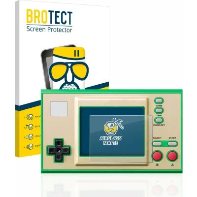 Afbeelding van BROTECT AirGlass Matte kogelwerende glasfolie (DSi XL), Andere spelaccessoires, Grijs