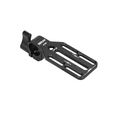 Afbeelding van Nitze Verlengbeugel 15mm Rod Clamp Adapter Montageplaat voor DJI Focus Pro LiDAR, Monitor, Draadloze Zender/Ontvanger op DSLR Rig