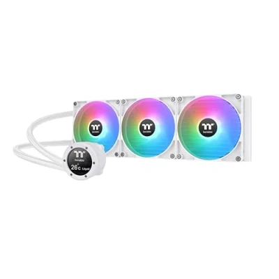 Afbeelding van Thermaltake TH420 V2 ARGB Sync CPU Liquid Cooler Snow Edition All In One