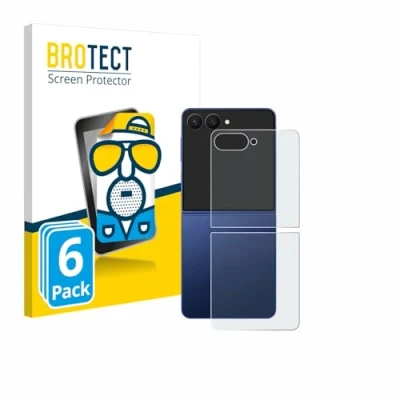 Afbeelding van BROTECT Screenprotector voor Samsung Galaxy Z Flip 7 (Achterkant) Folie Beschermfolie matte (6 Stuks)