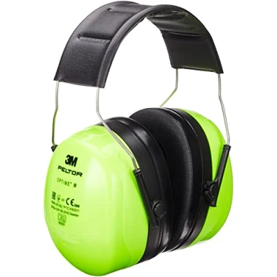Afbeelding van 3M Peltor H540 Optime lll Gehoorkap met hoofdbeugel Hi Viz OPT3HVIZ