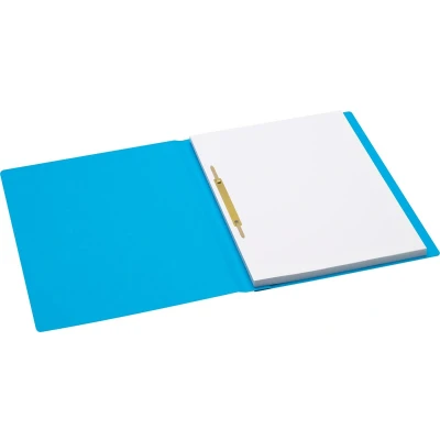 Afbeelding van Jalema Secolor hechtmap, ft A4 met snelhechter, pak van 10 stuks, blauw hechtmap