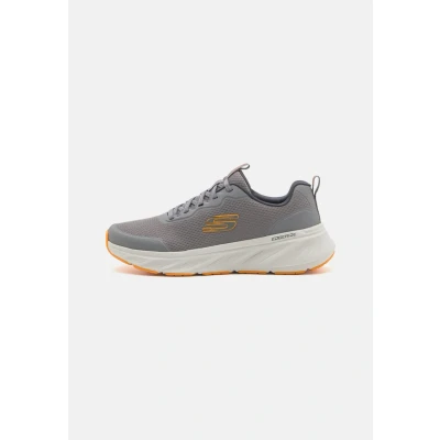 Afbeelding van Skechers Edgeride Sneakers laag, Heren, Maat: 48.5, Gray/orange Textiel/ synthetisch