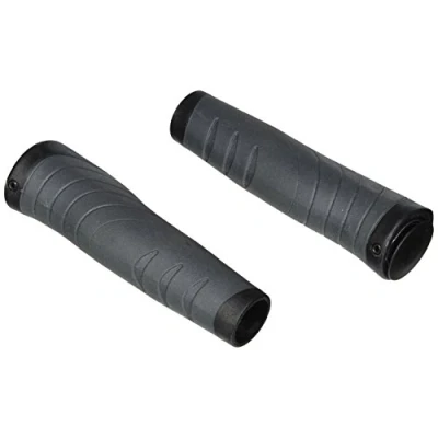 Afbeelding van XLC Unisex handgrepen voor volwassenen Ergonomic GR S04, zwart/grijs, 135 mm