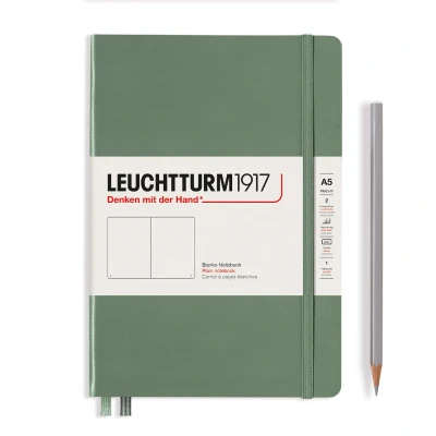 Afbeelding van Leuchtturm Notitieboek A5 Hardcover Olive Blanko