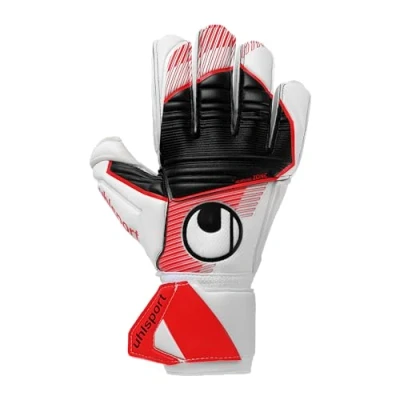 Afbeelding van Uhlsport Absolutgrip White Red Black Keepershandschoenen Maat 7