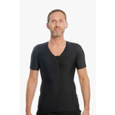Afbeelding van Anodyne Posture Shirt 2.0 Zipper Mannen Houdingcorrectie Spieractivering Verlicht spanning/pijn in de rug