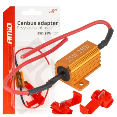 Afbeelding van CANBUS weerstand 12V 25W 25Ohm Per stuk