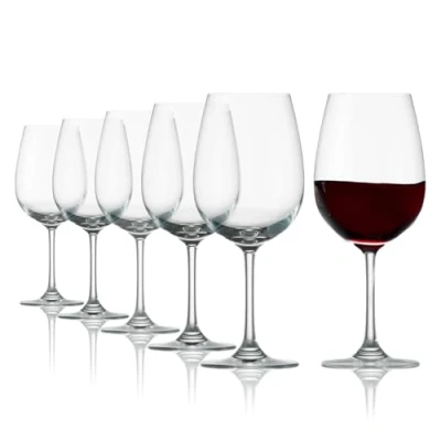 Afbeelding van Weinland rode wijnkelk, glas, helder, 6 stuks (1 stuk),