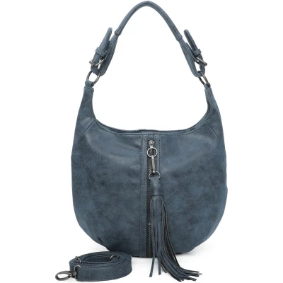 Afbeelding van Fritzi aus Preußen Schoudertas Vintage Race01 Hobo True Blue Blauw