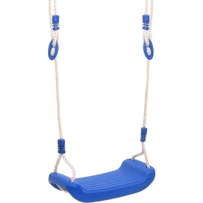 Afbeelding van Schommelzitjes 2 St Met Touwen 37X15 Cm Polyetheen Blauw