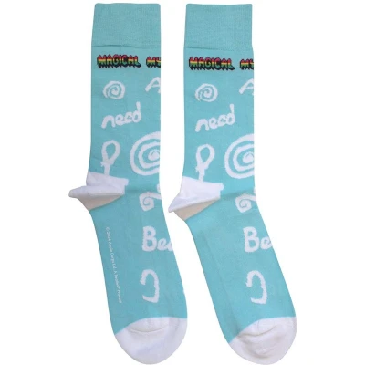 Afbeelding van The Beatles Magical Mystery Tour All You Need Is Love Sokken Blauw