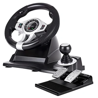 Afbeelding van Tracer TRAJOY46524 game controller Zwart Stuurwiel + pedalen