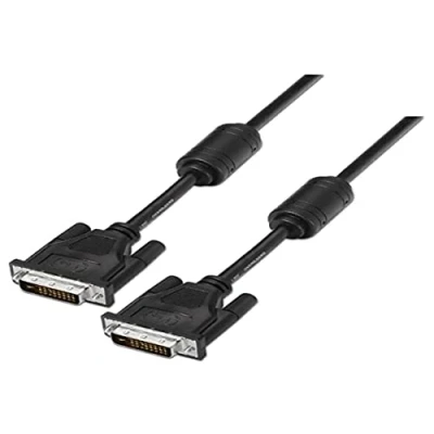 Afbeelding van Aisens A117 0089 kabel DVI 24 + 1 met ferriet (1.8 m, 2560 x 1600 ondersteunt resoluties) zwart
