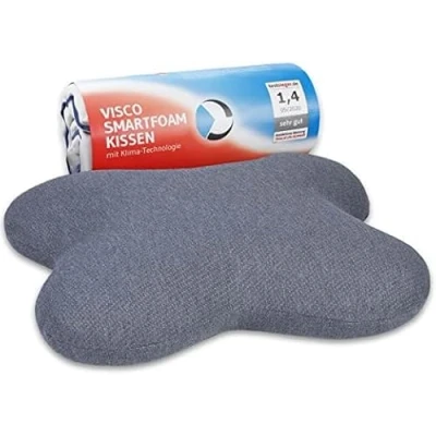 Afbeelding van Zijslaapkussen ACAMAR QuickDry Orthopedisch Neksteunkussen/Geheugenschuimkussen Warmteregulerende sneldrogende overtrek HWK Nekkussen 55x47x12 cm