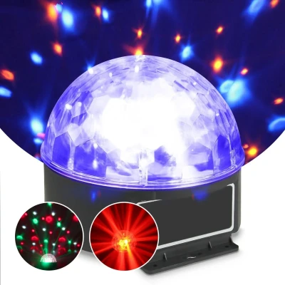 Afbeelding van Max Magic Jelly Ball discolamp met 6 felle en gekleurde LED&#039;s