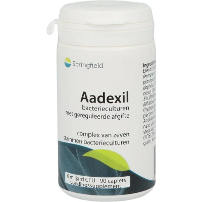 Afbeelding van Springfield Aadexil Probiotica Tabletten 90st