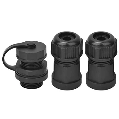 Afbeelding van IP67 Waterdichte RJ45 Vrouwelijke Connector,CAT5/6 Netwerk Kabel Socket Connector, + 2 Housing
