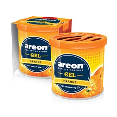 Afbeelding van AREON luchtverfrisser gel CAN auto geur geurblikje kamer verfrisser (oranje)