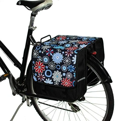 Afbeelding van BikyBag Classic CL Dubbele fietstas (madeliefje)