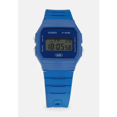 Afbeelding van Casio Collection F 91WB 2A1EF Horloge Kunststof Blauw Ø 36 mm