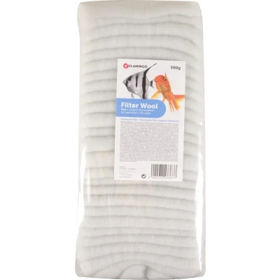 Afbeelding van Aquarium filtermateriaal Filterwatten 500 gr