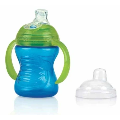 Afbeelding van Nuby Swirl Antilekbeker 6m+