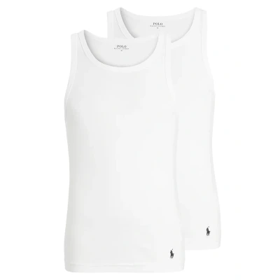 Afbeelding van Polo Ralph Lauren 2 PACK Hemd, Heren, Maat: Large, White