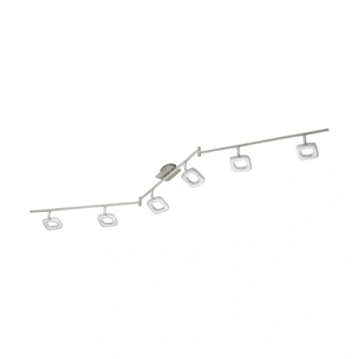Afbeelding van EGLO Litago Crystal Oppervlak spotverlichting Nikkel, Wit Niet verwisselbare lamp(en) LED