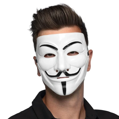 Afbeelding van Boland Gezichtsmasker Protest Wit Volwassenen Dali