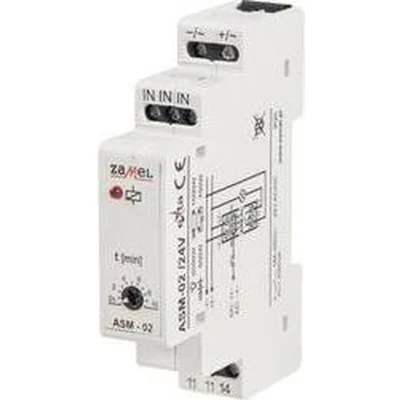 Afbeelding van Zamel ASM 02/24V Trappenhuislichtautomaat DIN rails 24 V