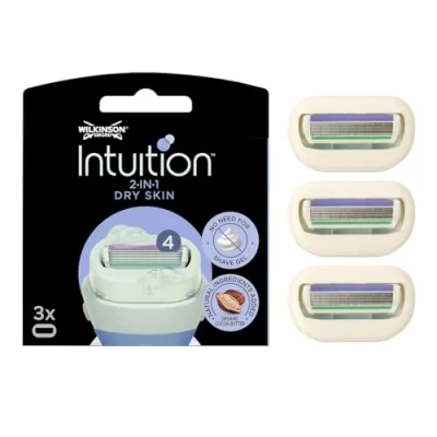 Afbeelding van Wilkinson Intuition Dry Skin Mesjes, 3 Stuk
