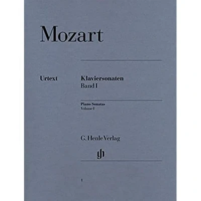Afbeelding van Wolfgang amadeus mozart : sonates pour piano, volume 1: Besetzung: Klavier zu zwei Händen