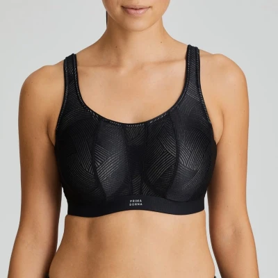 Afbeelding van PrimaDonna The Game Underwired Sport Bra Zwart C 75 Dames